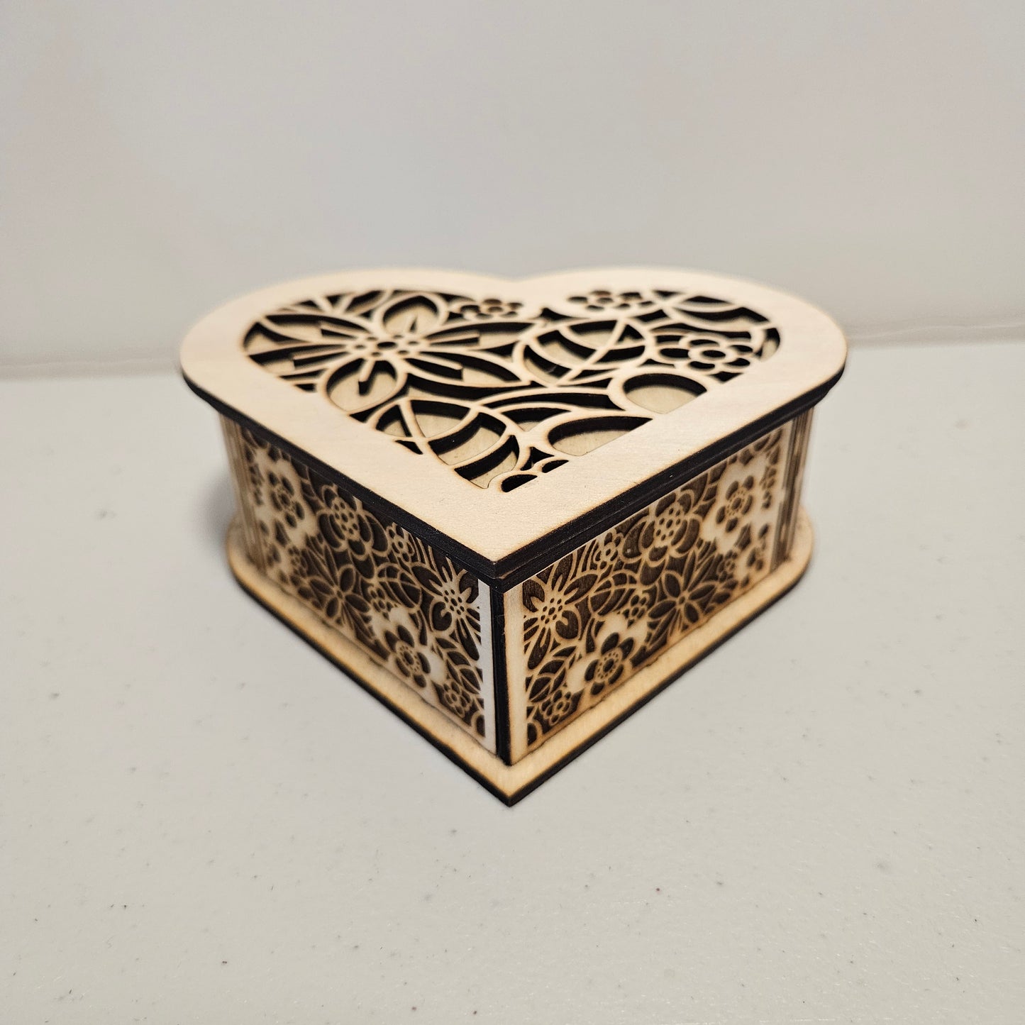 Flower Heart Box