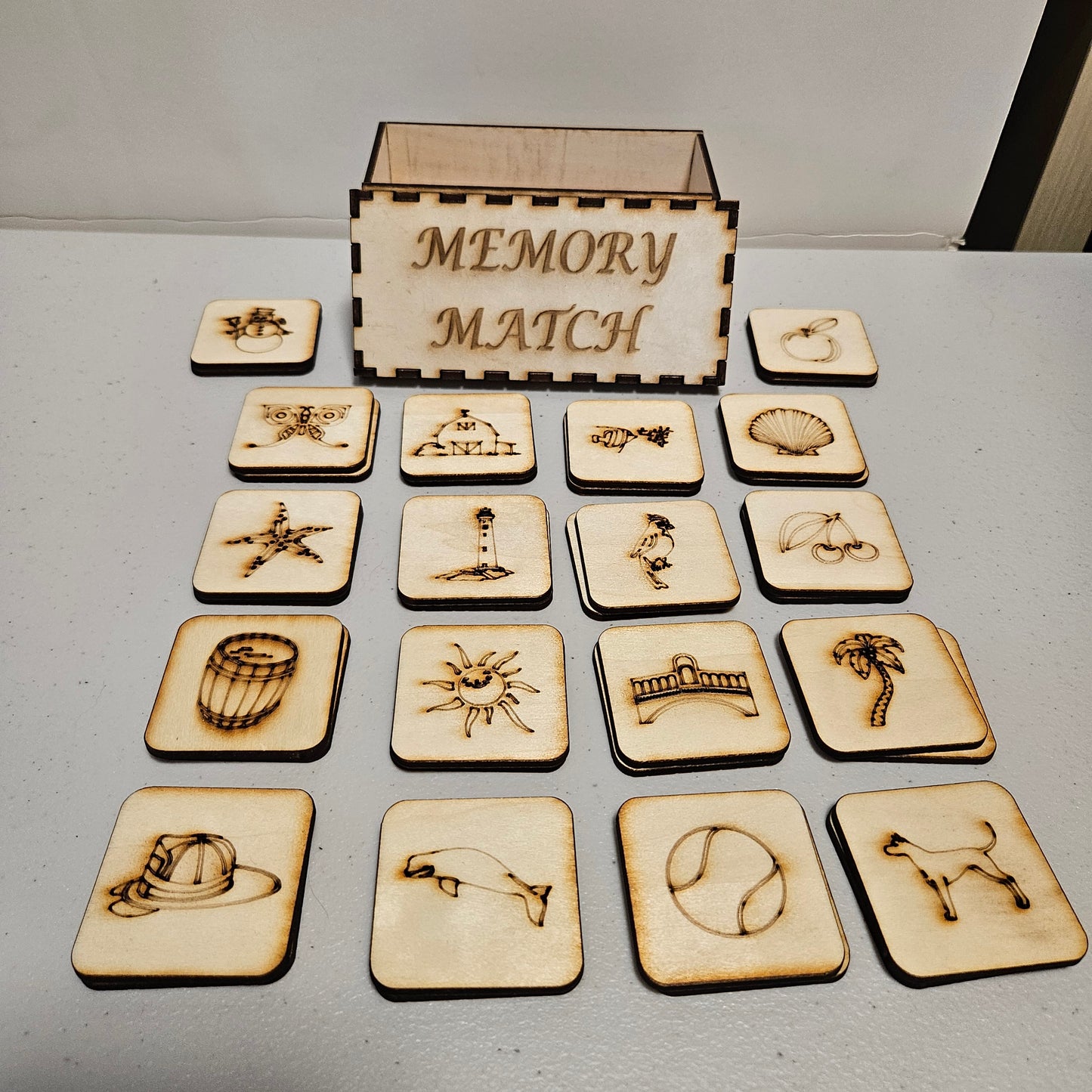 Memory Match Concentration Game