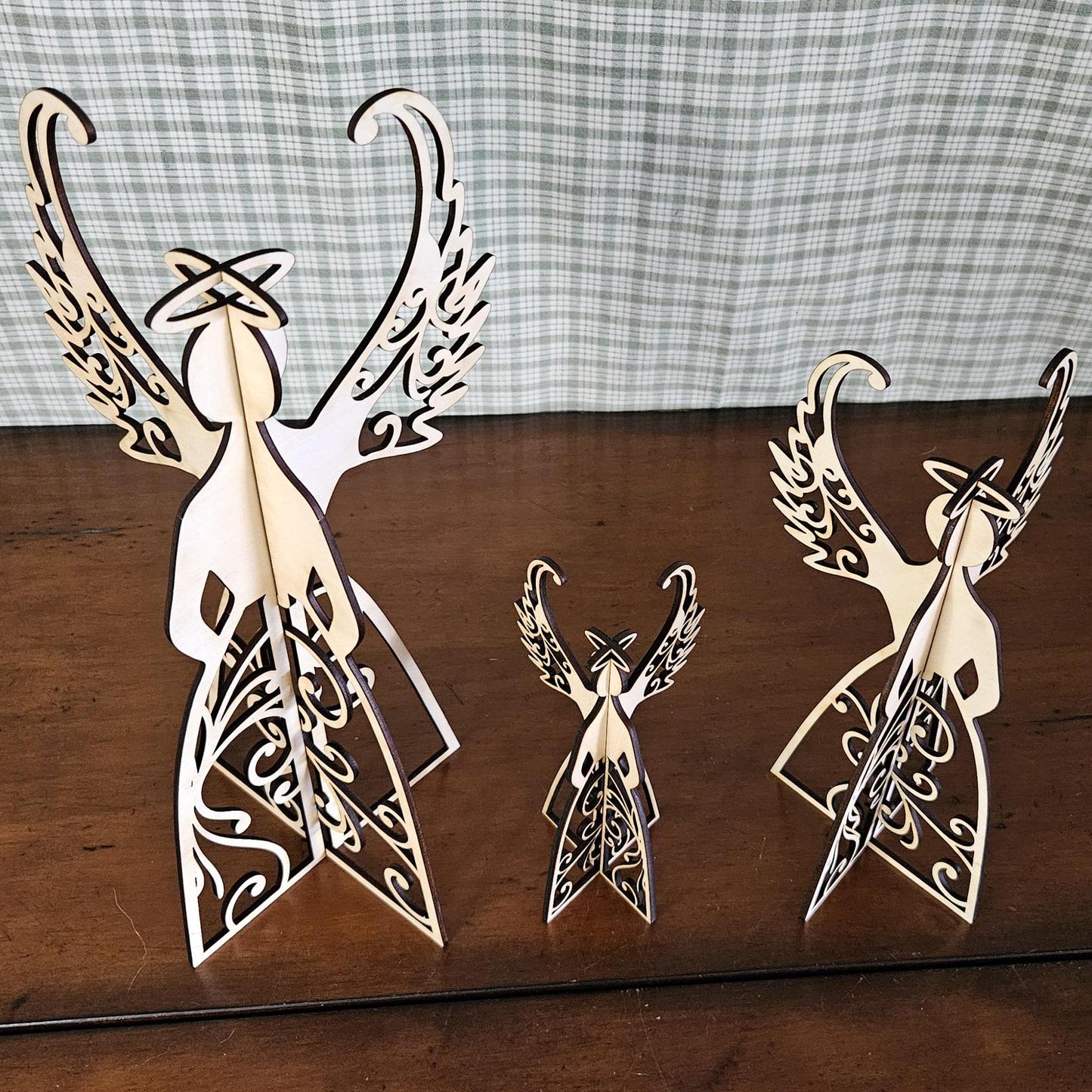 3D Lace Angels