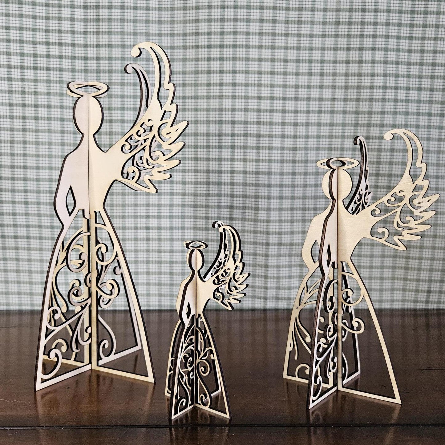 3D Lace Angels