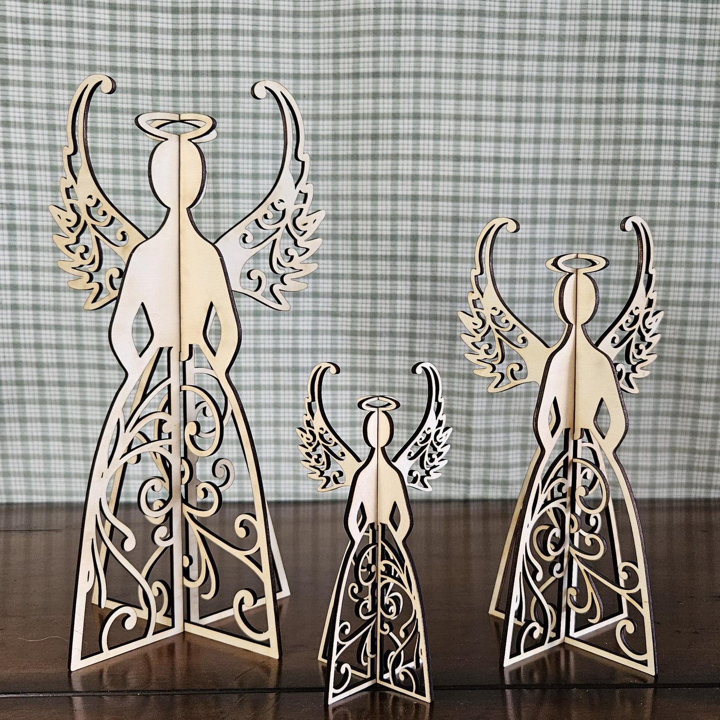 3D Lace Angels